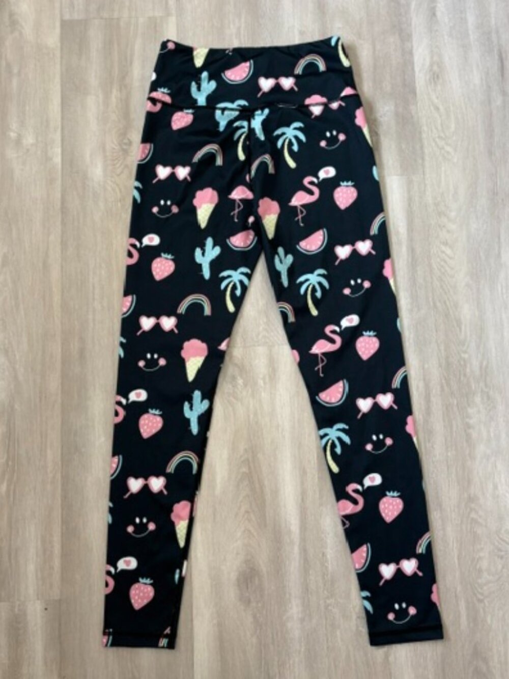 Crazy Dog Flamingo Leggings size small